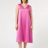 Marina Rinaldi Robe en satin fluide VIEUXROSE Outlet