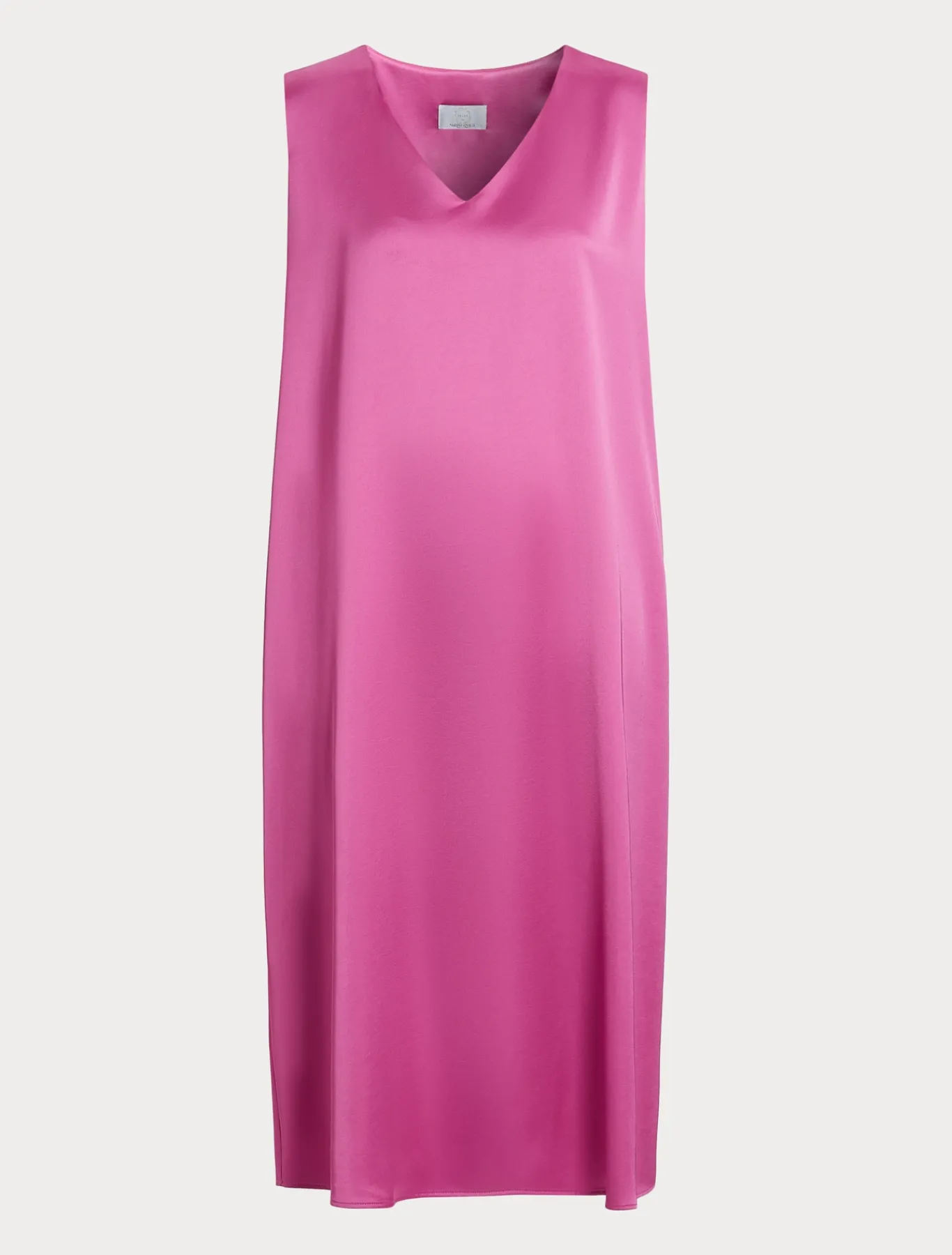 Marina Rinaldi Robe en satin fluide VIEUXROSE Outlet