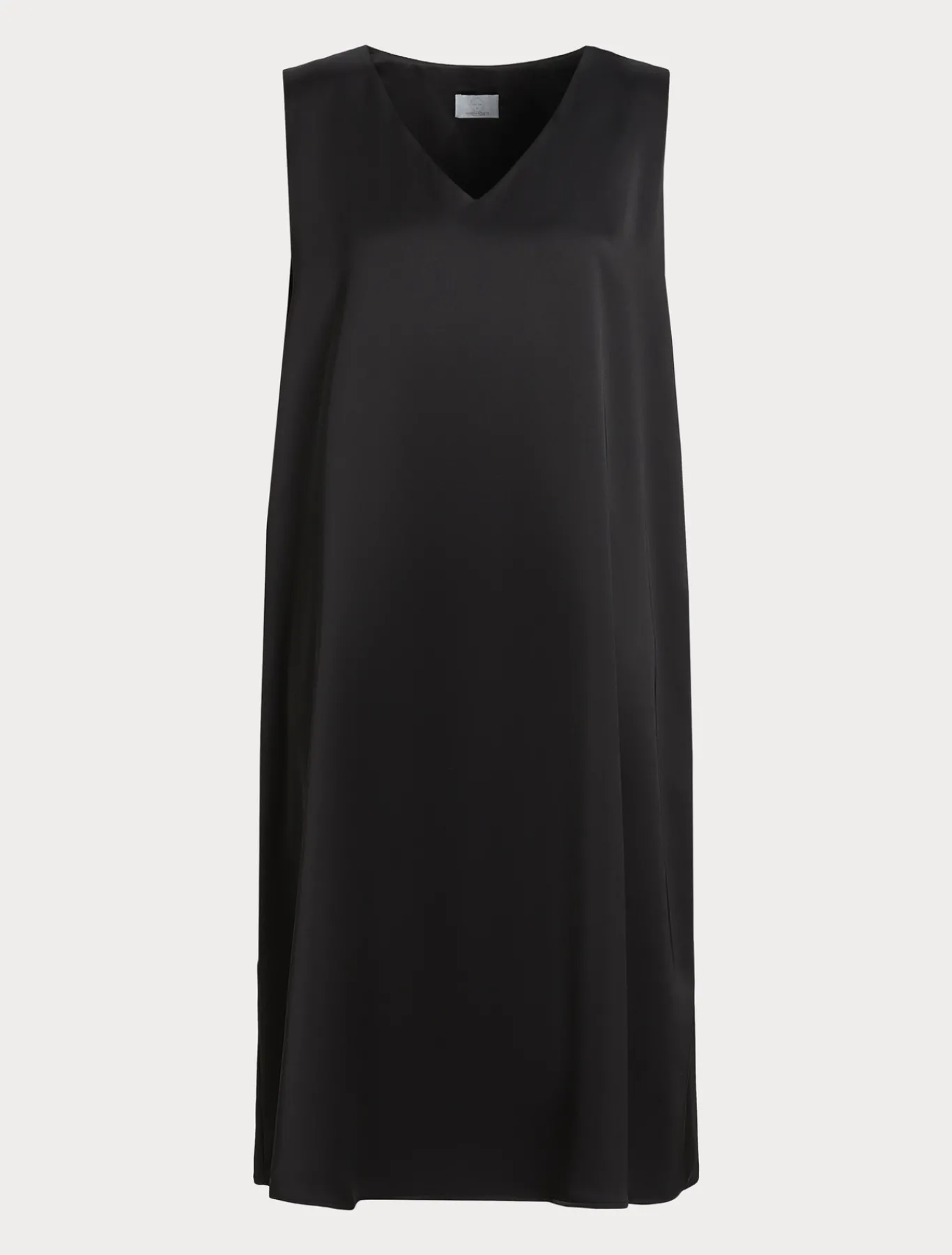 Marina Rinaldi Robe en satin fluide NOIR Outlet
