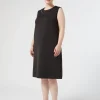 Marina Rinaldi Robe en scuba avec strass NOIR Best