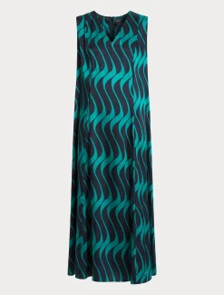 Marina Rinaldi Robe en sergé BLEUMARINE Sale