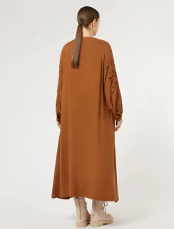 Marina Rinaldi Robe en sergé de viscose BRONZE Hot