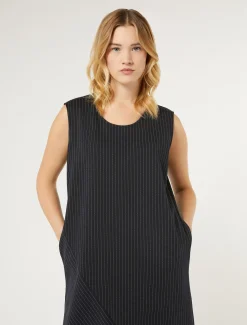 Marina Rinaldi Robe en tissu point Milano BLEUMARINE Sale