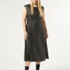 Marina Rinaldi Robe en tissu technique NOIR Discount
