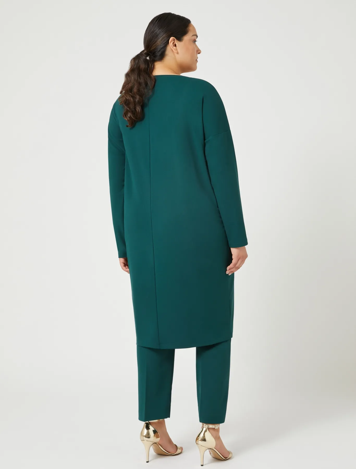 Marina Rinaldi Robe en tissu technique VERTFONCE' Discount