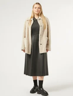 Marina Rinaldi Robe en tissu technique NOIR Discount