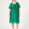 Marina Rinaldi Robe en tulle brodé JADE Discount