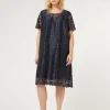 Marina Rinaldi Robe en tulle brodé BLEUMARINE New
