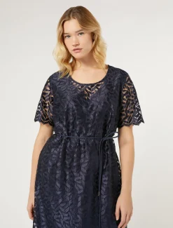 Marina Rinaldi Robe en tulle brodé BLEUMARINE New