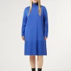 Marina Rinaldi Robe en viscose stretch BLEUET Hot
