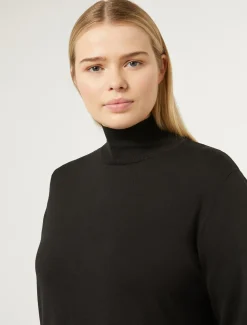 Marina Rinaldi Robe en viscose stretch NOIR Hot