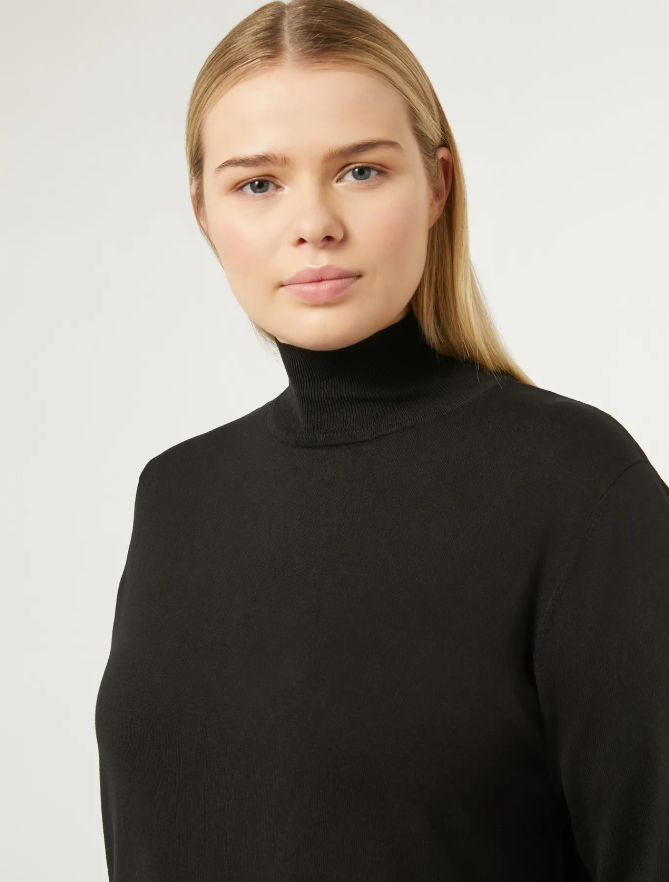 Marina Rinaldi Robe en viscose stretch NOIR Hot