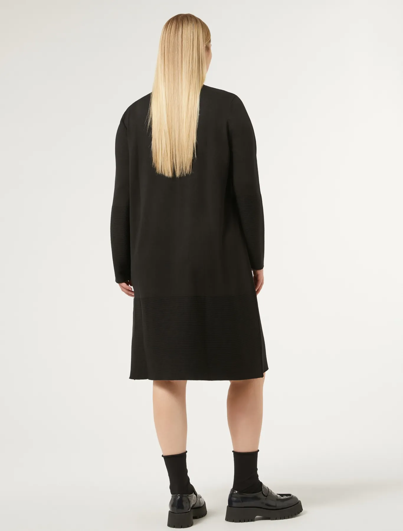 Marina Rinaldi Robe en viscose stretch NOIR Hot