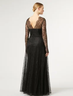 Marina Rinaldi Robe longue en dentelle NOIR Online