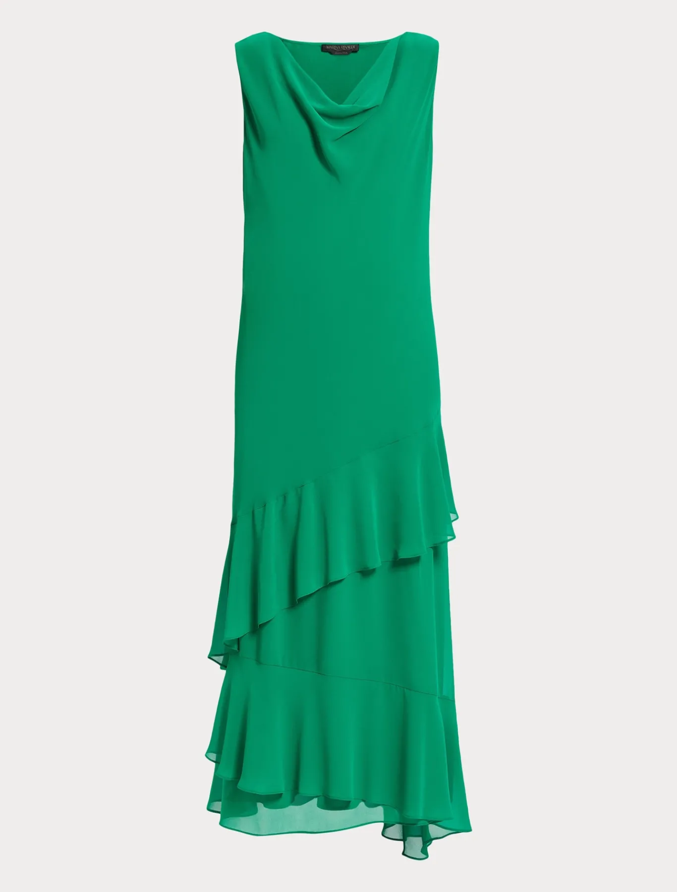 Marina Rinaldi Robe longue en georgette VERTECLATANT Sale