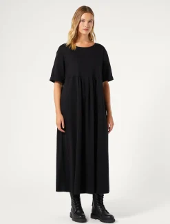 Marina Rinaldi Robe longue en jersey NOIR Clearance