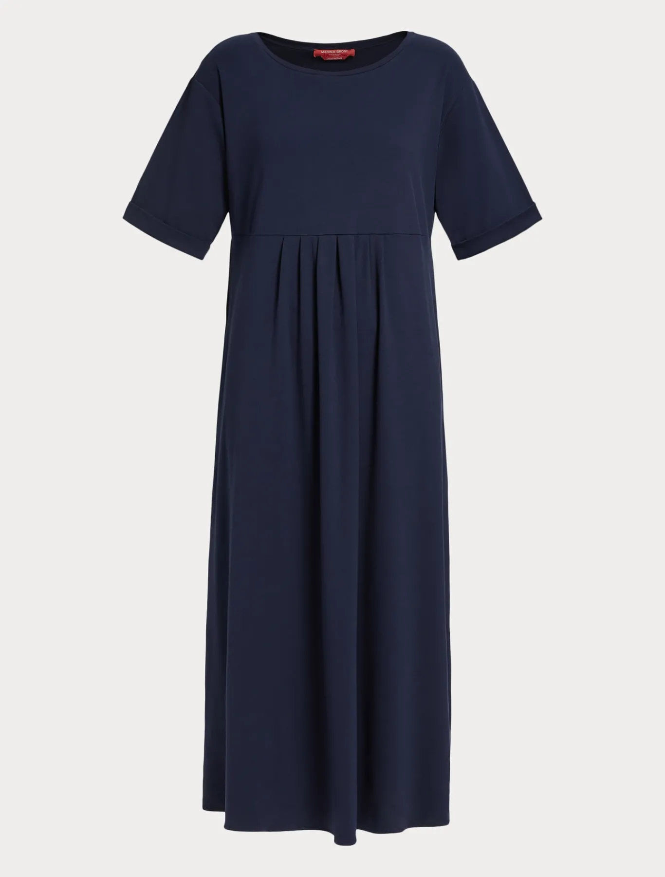 Marina Rinaldi Robe longue en jersey BLEUNUIT Clearance