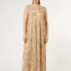 Marina Rinaldi Robe longue en tulle brodé ORCLAIR Outlet