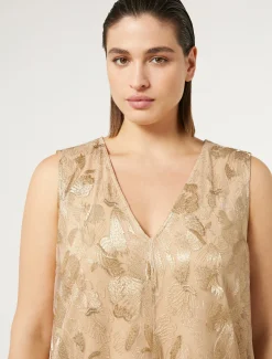 Marina Rinaldi Robe longue en tulle brodé ORCLAIR Outlet