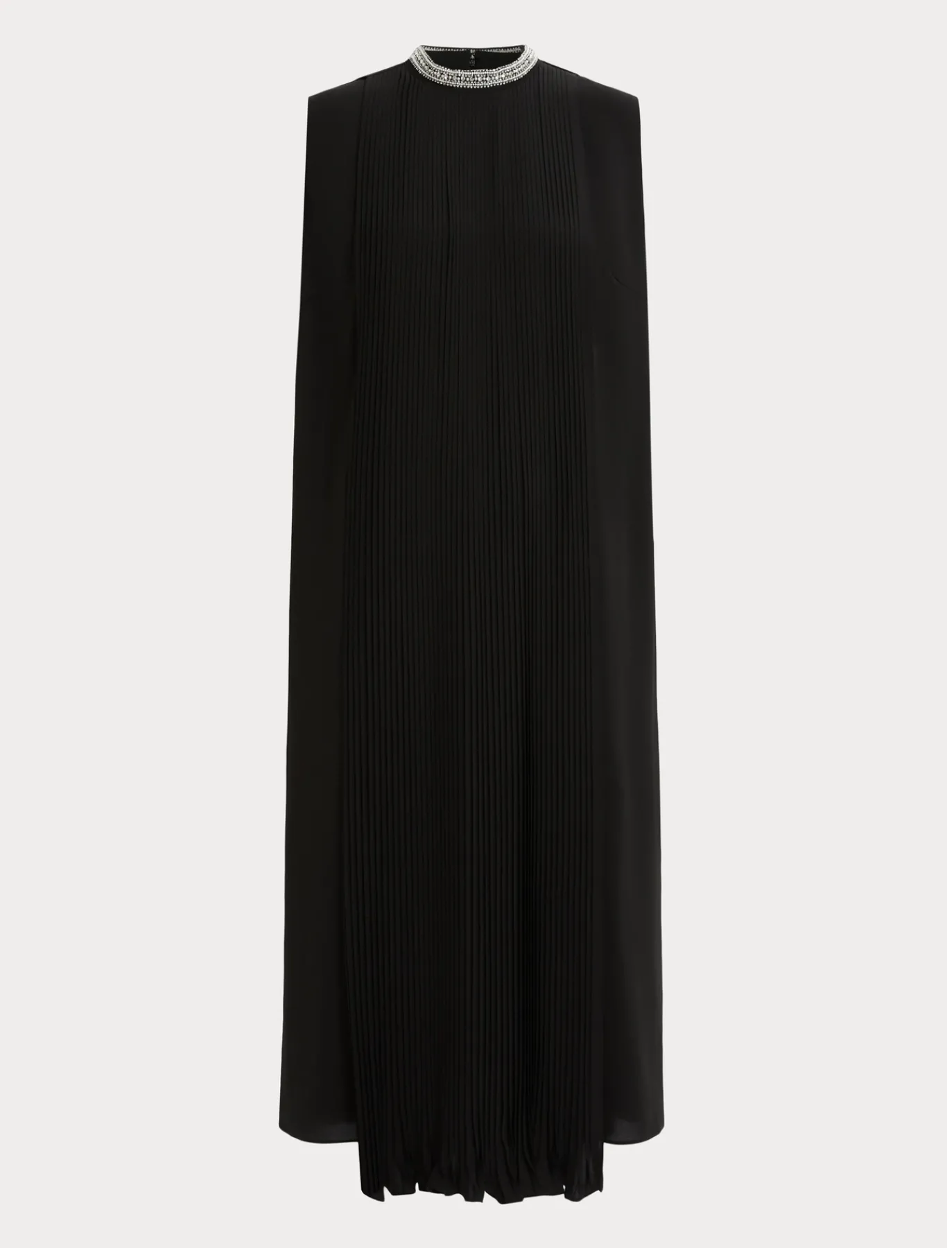 Marina Rinaldi Robe mi-longue en crêpe NOIR Hot