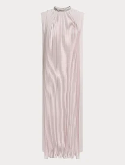 Marina Rinaldi Robe mi-longue en crêpe ROSE Clearance