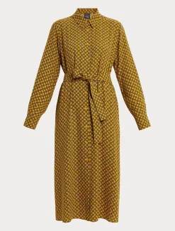 Marina Rinaldi Robe-chemise en cady JAUNE Outlet
