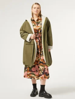 Marina Rinaldi Robe-chemise en cady imprimé BLEUNUIT Discount