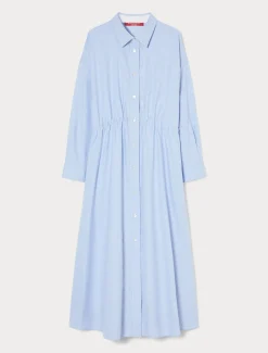 Marina Rinaldi Robe-chemise en coton Oxford AZURE Best