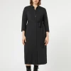 Marina Rinaldi Robe-chemise en jersey NOIR Discount