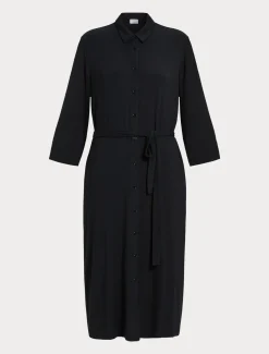 Marina Rinaldi Robe-chemise en jersey NOIR Discount