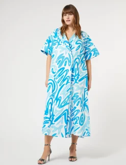 Marina Rinaldi Robe-chemise en popeline BLANC Online