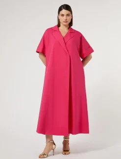 Marina Rinaldi Robe-chemise en popeline FUCHSIA Hot