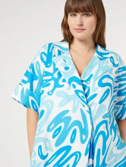 Marina Rinaldi Robe-chemise en popeline BLANC Online