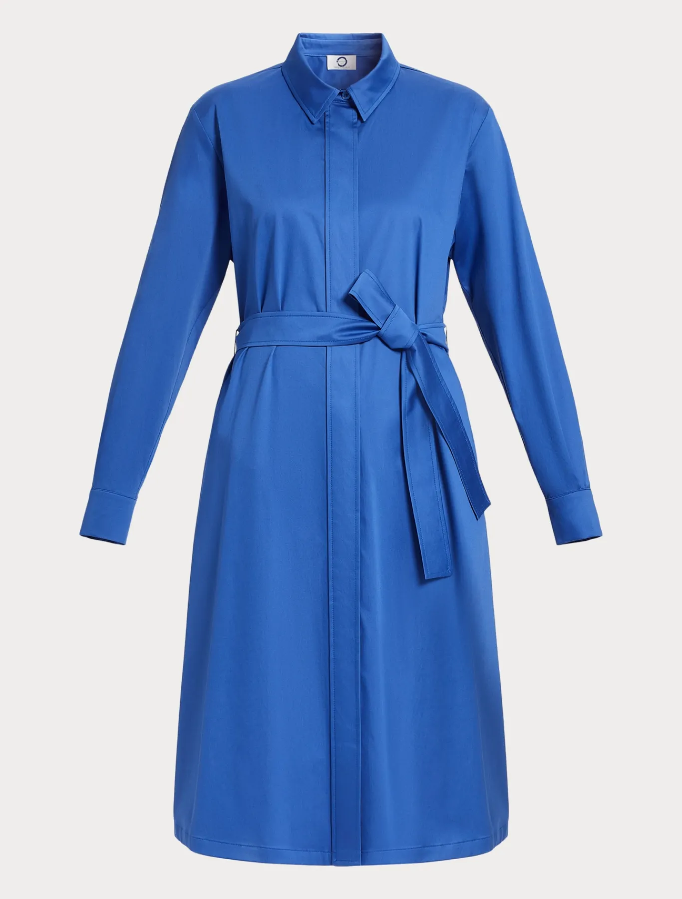 Marina Rinaldi Robe-chemise en satin stretch BLEUDECHINE Online