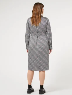 Marina Rinaldi Robe-chemise en sergé NOIR Best