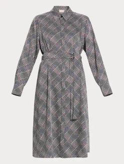 Marina Rinaldi Robe-chemise en sergé NOIR Best