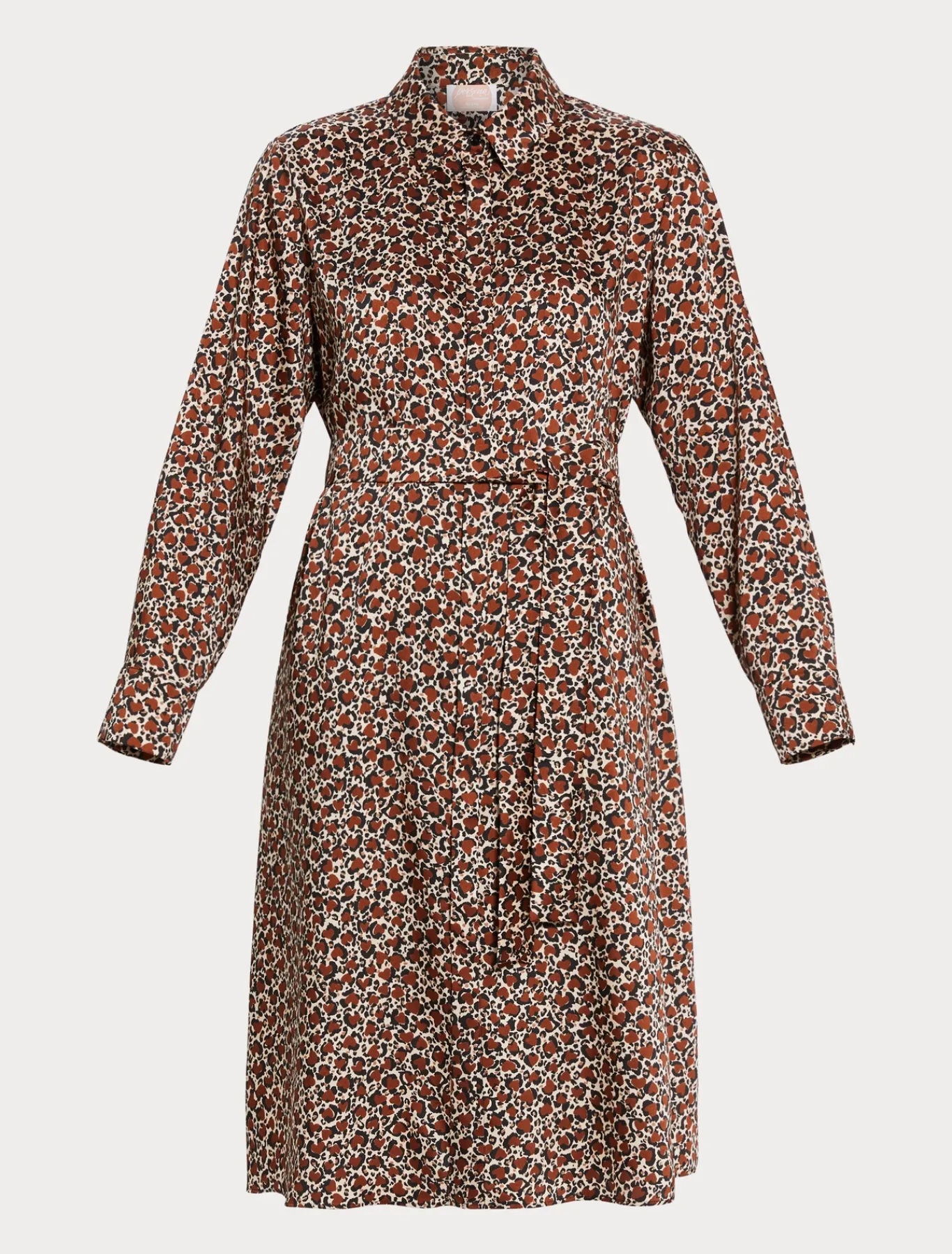 Marina Rinaldi Robe-chemise en sergé TERRECUITE Fashion