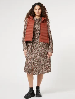 Marina Rinaldi Robe-chemise en sergé TERRECUITE Fashion