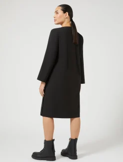 Marina Rinaldi Robe-chemise en toile de pure laine NOIR Best