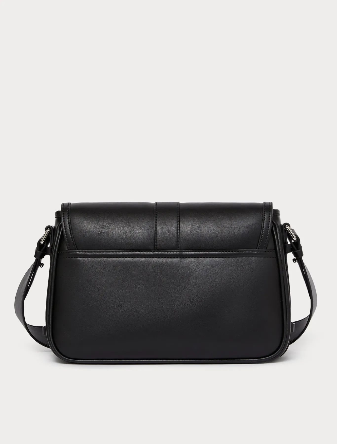 Marina Rinaldi Sac à bandoulière en tissu enduit NOIR Best