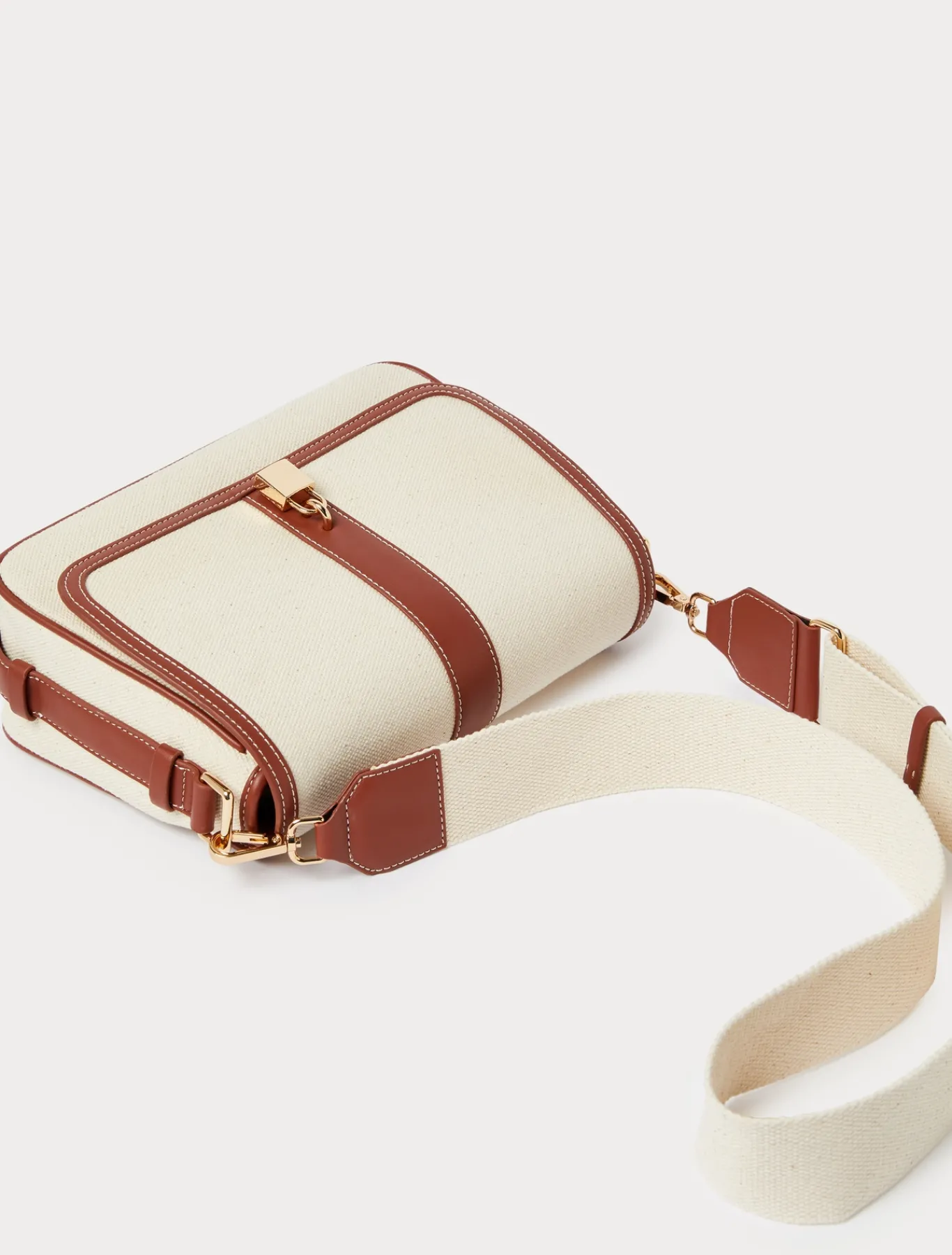 Marina Rinaldi Sac à bandoulière en toile NATUREL Fashion