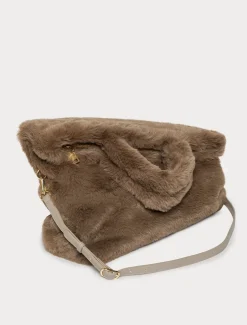 Marina Rinaldi Sac cabas à la texture douce GRISTOURTERELLE Clearance