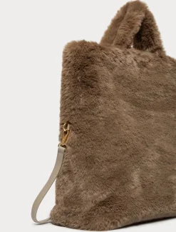 Marina Rinaldi Sac cabas à la texture douce GRISTOURTERELLE Clearance