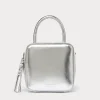 Marina Rinaldi Sac cube lamé ARGENT Sale