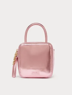 Marina Rinaldi Sac cube lamé ROSE Hot