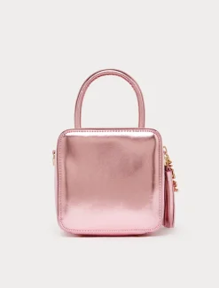 Marina Rinaldi Sac cube lamé ROSE Hot