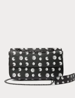Marina Rinaldi Sac imprimé à pois NOIR Hot