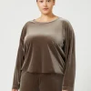 Marina Rinaldi Sweat-shirt en chenille stretch ROCHE New