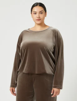 Marina Rinaldi Sweat-shirt en chenille stretch ROCHE New