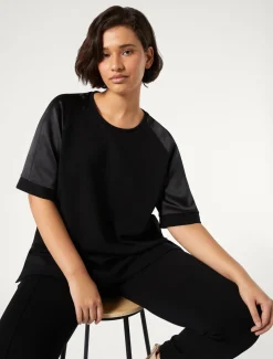 Marina Rinaldi Sweat-shirt en jersey NOIR Outlet